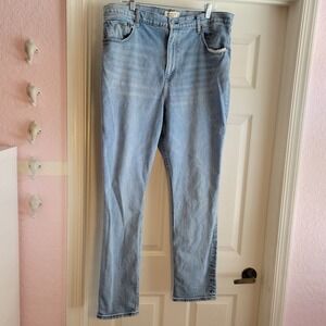 Abercrombie & Fitch Light Wash High-Rise Women's Jeans